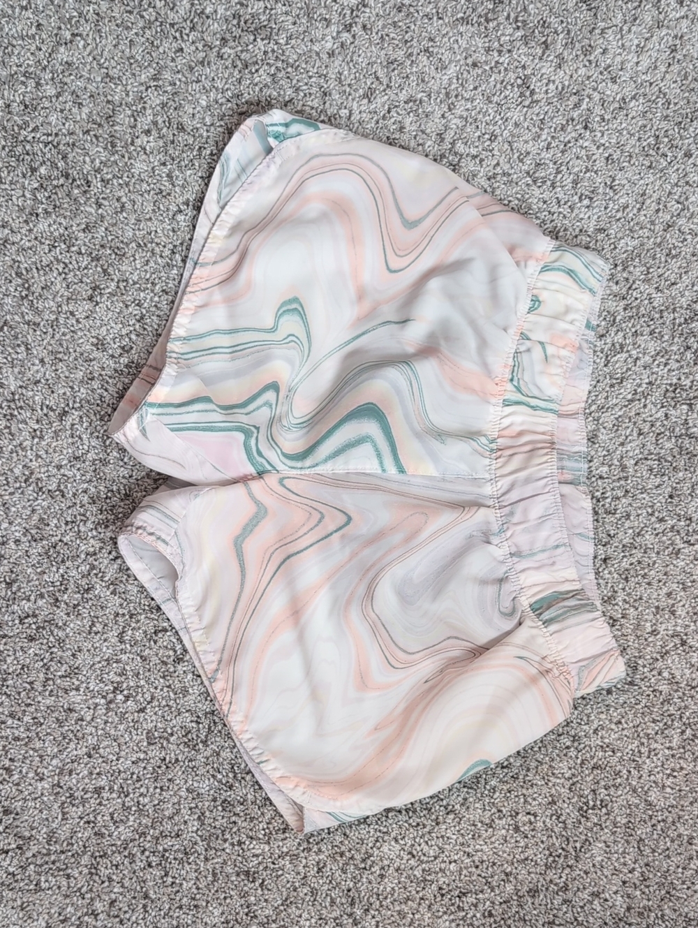 Girl's Old Navy Marbled Athletic Shorts (Size L 10/12)